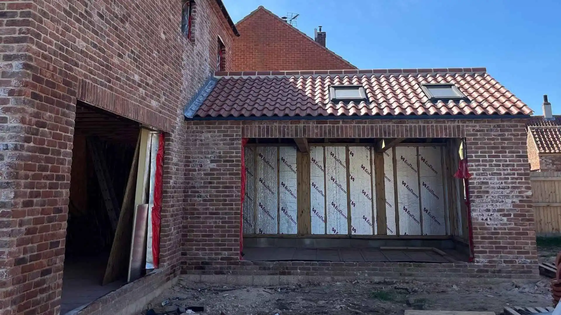 Rear Extension Mid Build